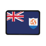 Flag Village Anguilla Flag Embroidery Iron-On Patches
