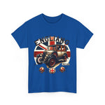 Flag Village UK Vintage Car Flag T-SHIRT Heavy Cotton Tee UK0002