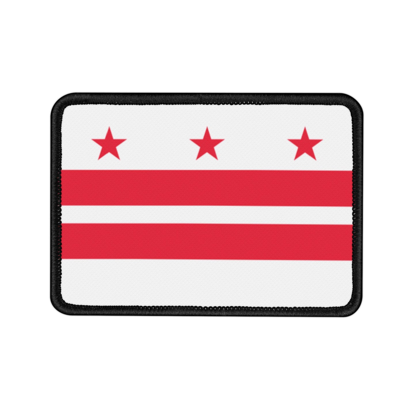 Flag Village District of Columbia State Flag Embroidery Iron-On Patches