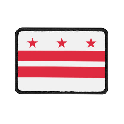 Flag Village District of Columbia State Flag Embroidery Iron-On Patches