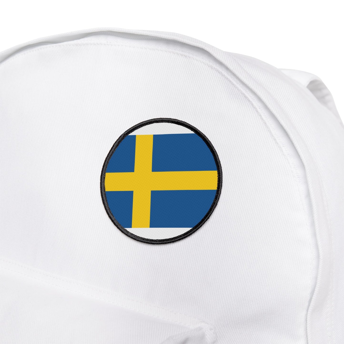 Flag Village Sweden Flag Embroidery Iron-On Patches