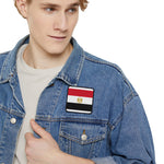 Flag Village Egypt Flag Embroidery Iron-On Patches