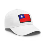 Flag Village Taiwan Flag Hat Cap with Leather Patch
