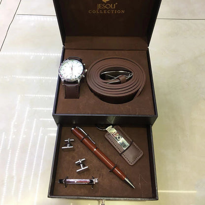 Flag Village Fashion three layer gift box set watch