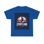 Flag Village England Sporting Flag T-SHIRT Heavy Cotton Tee GBR0003
