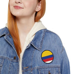 Flag Village Colombia Flag Embroidery Iron-On Patches