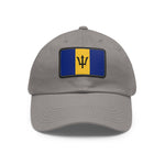 Flag Village Barbados Flag Hat Cap with Leather Patch