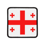 Flag Village Georgia Flag Embroidery Iron-On Patches