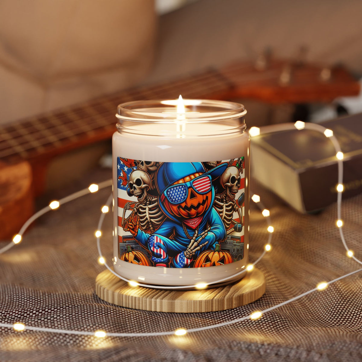 Flag Village Halloween Pretty Witch Scented Soy Candle, 9oz HW0002