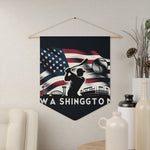 Flag Village Washington State Flag Pennant Sporting Home Wall decoration WA0002
