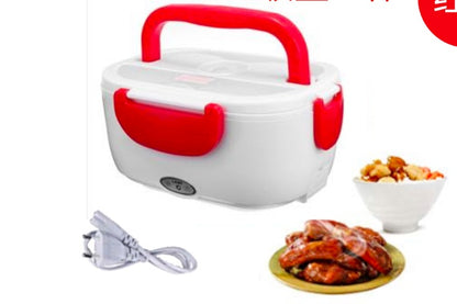 Flag Village Electric lunch box food grade plastic 110v 220v plug in lunch box household appliances gift