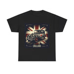 Flag Village UK Vintage Car Flag T-SHIRT Heavy Cotton Tee UK0004