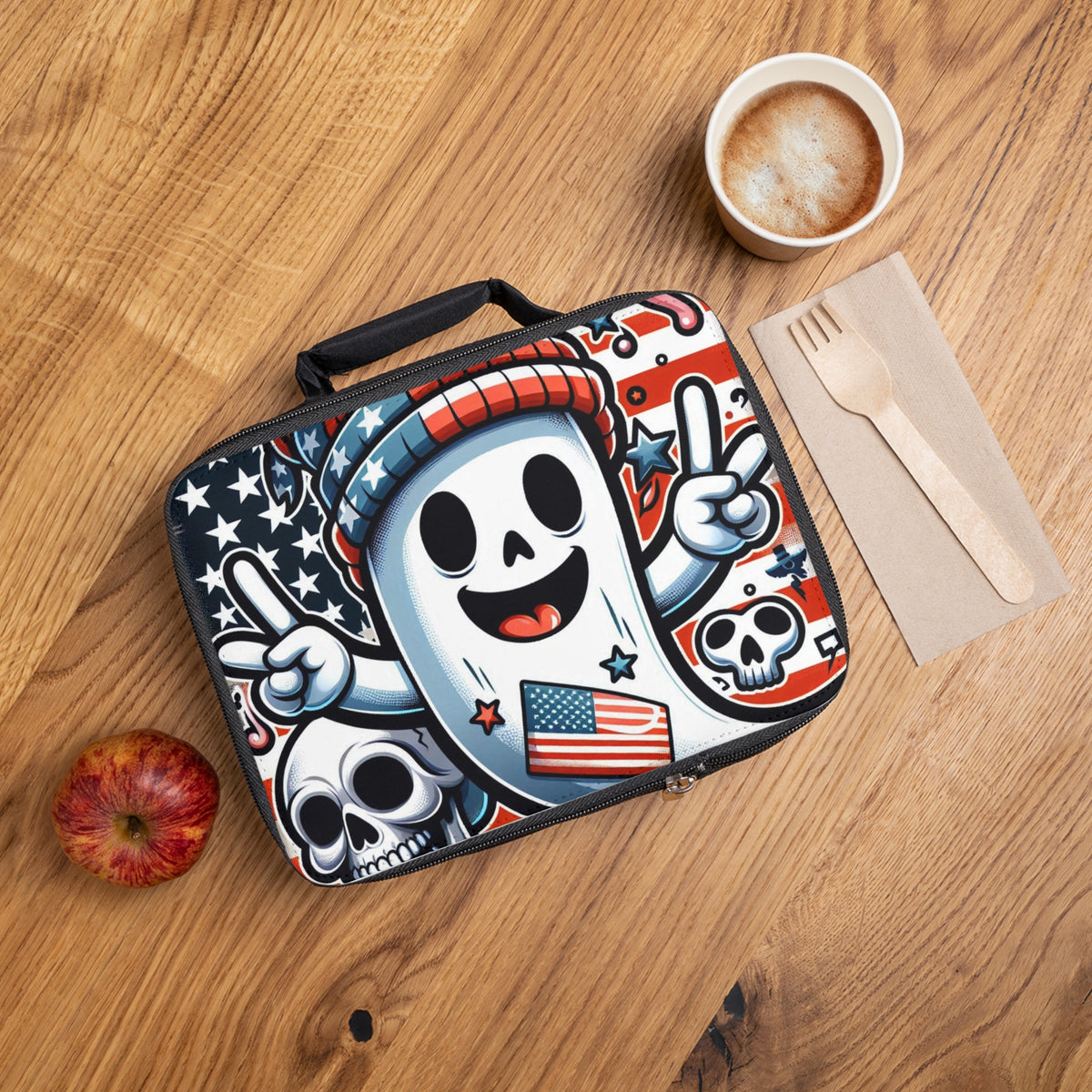 Flag Village Halloween Witch Lunch Bag HW0115