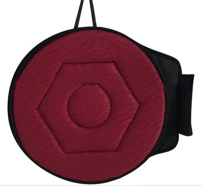 Flag Village Auto Tools 360 Degree Rotation Seat Cushion Mats For Chair Car Office Home Bottom Seats Breathable Chair Cushion For Elderly Pregnant Woman