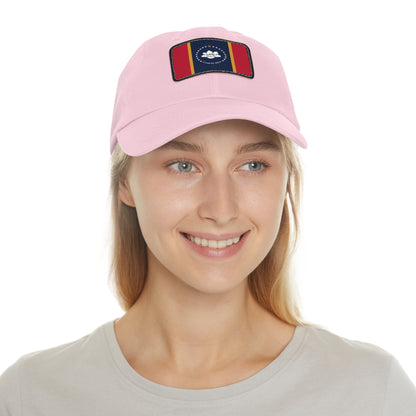 Flag Village USA Mississippi State Flag Hat Cap with Leather Patch