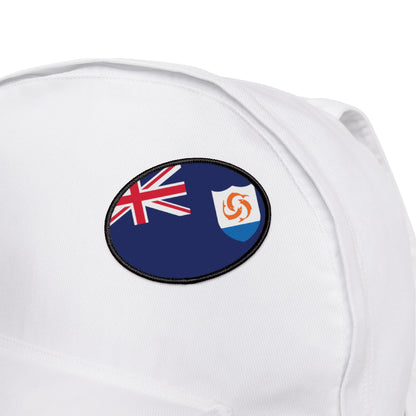 Flag Village Anguilla Flag Embroidery Iron-On Patches