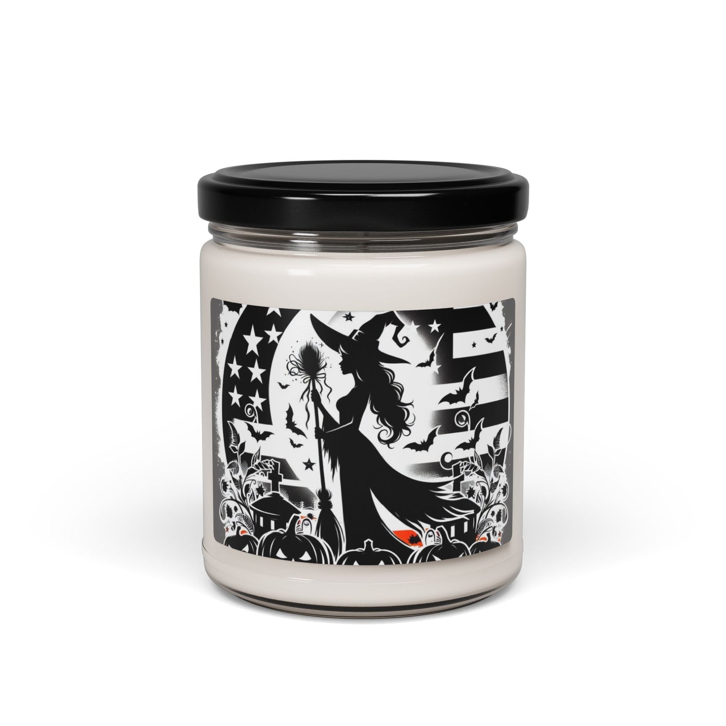 Flag Village Halloween Pretty Witch Scented Soy Candle, 9oz HW0041