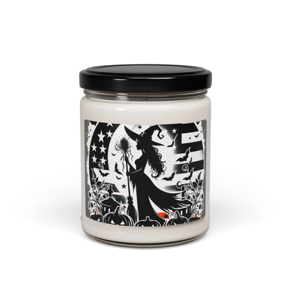 Flag Village Halloween Pretty Witch Scented Soy Candle, 9oz HW0041