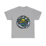 Flag Village Brazil Sporting Flag T-SHIRT Heavy Cotton Tee BRA0015