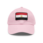Flag Village Egypt Flag Hat Cap with Leather Patch