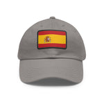 Flag Village Spain Flag Hat Cap with Leather Patch