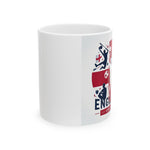 Flag Village ENGLAND Sporting Flag Ceramic Coffee Mug 11oz GBR0009