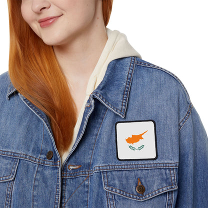 Flag Village Cyprus Flag Embroidery Iron-On Patches