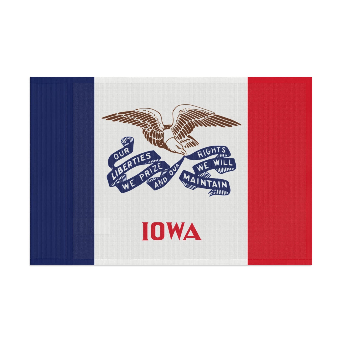 Flag Village USA Iowa State Flag 18" x 12" / 36" x 24" / 60" x 36"