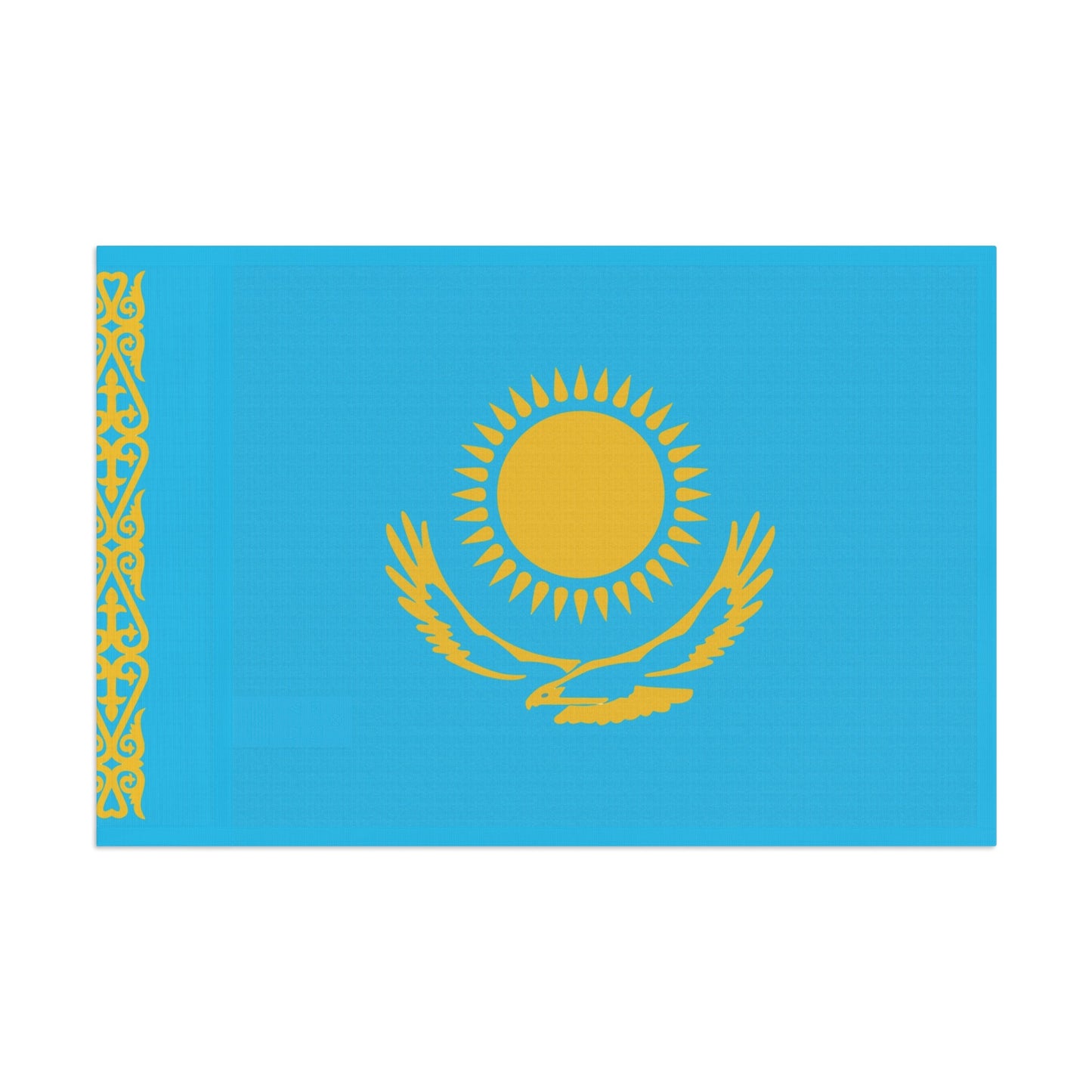 Flag Village Kazakhstan Flag 18" x 12" / 36" x 24" / 60" x 36"