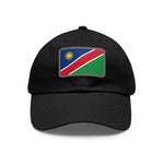Flag Village Namibia Flag Hat Cap with Leather Patch