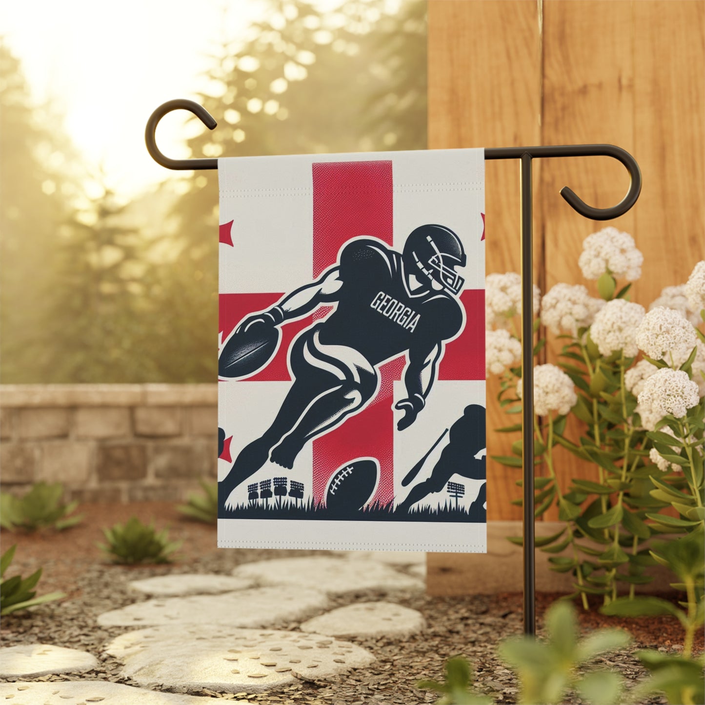Flag Village Georgia Flag Sporting Garden & House Banner GEO0003
