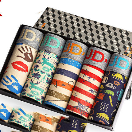 Flag Village Men's boxer pants gift box