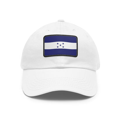 Flag Village Honduras Flag Hat Cap with Leather Patch