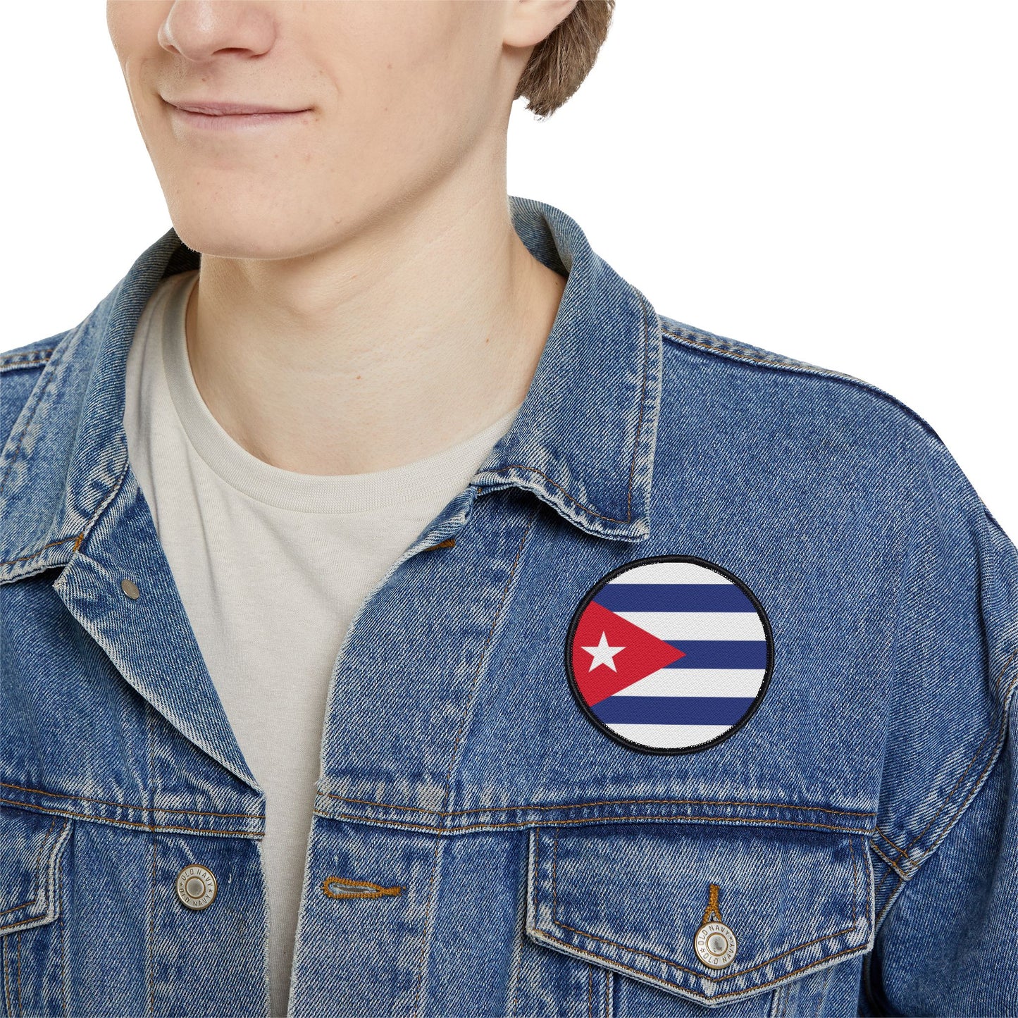 Flag Village Cuba Flag Embroidery Iron-On Patches