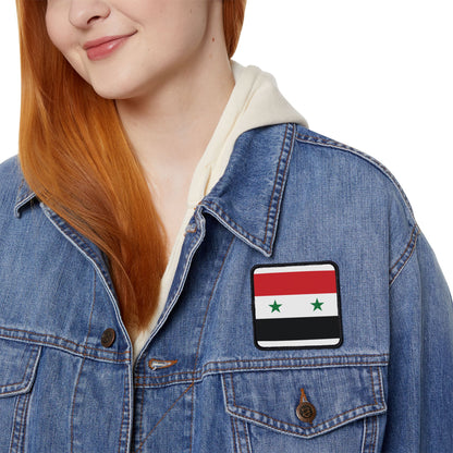 Flag Village Syria Flag Embroidery Iron-On Patches