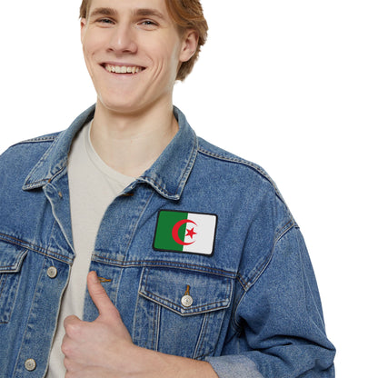 Flag Village Algeria Flag Embroidery Iron-On Patches