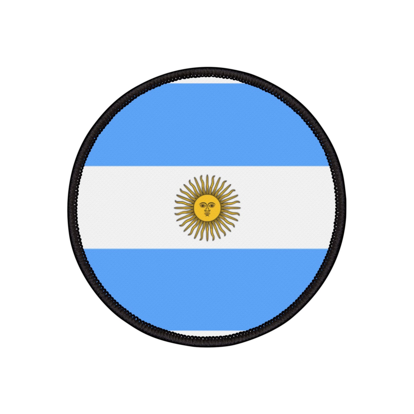 Flag Village Argentina Flag Embroidery Iron-On Patches