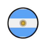 Flag Village Argentina Flag Embroidery Iron-On Patches