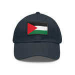 Flag Village Palestine Flag Hat Cap with Leather Patch
