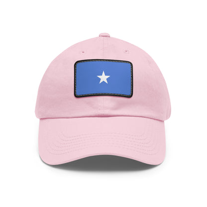 Flag Village Somalia Flag Hat Cap with Leather Patch