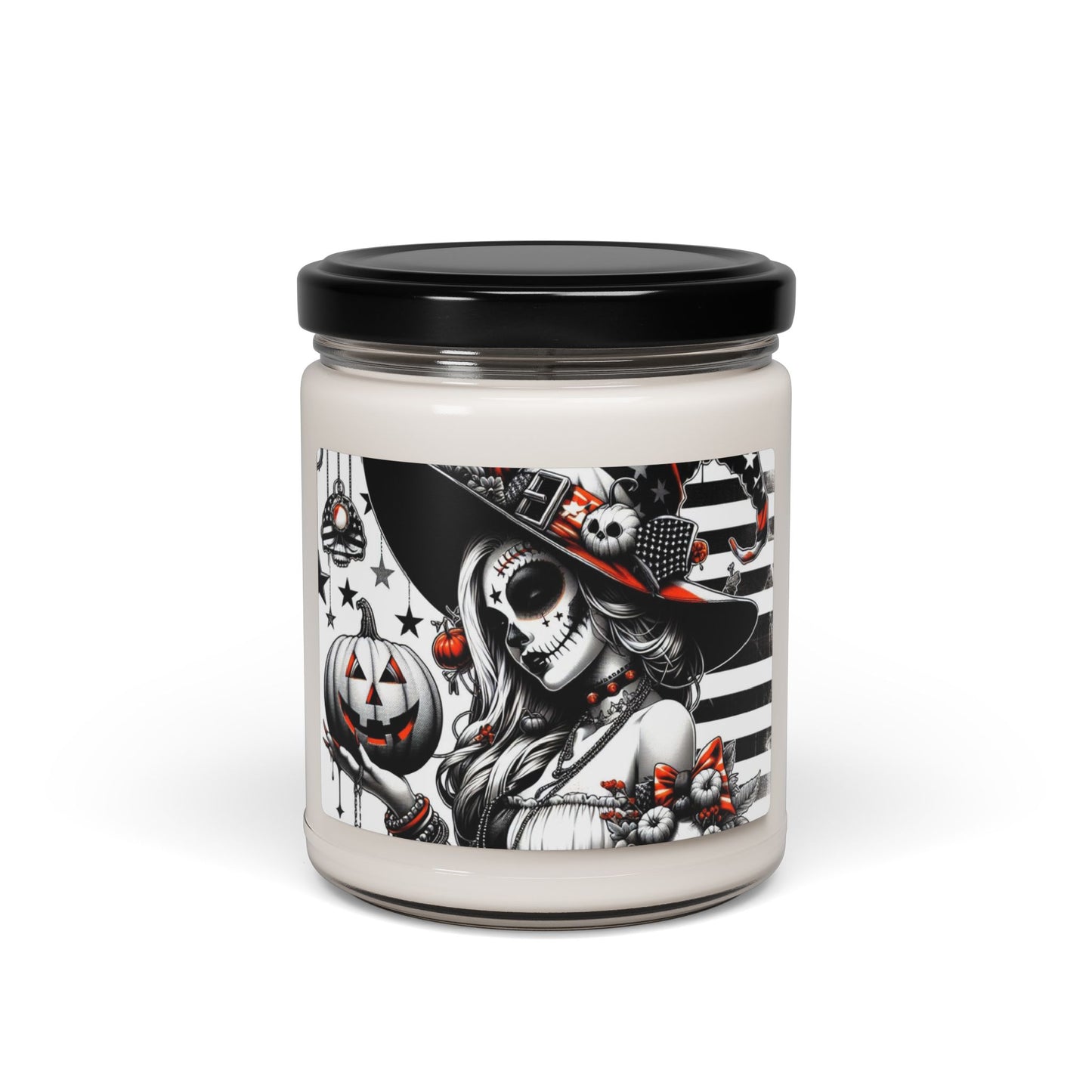 Flag Village Halloween Pretty Witch Scented Soy Candle, 9oz HW0013