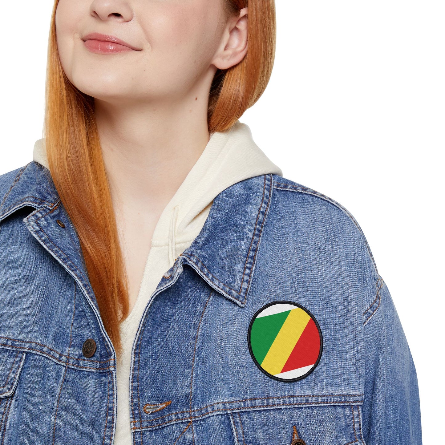 Flag Village Congo Flag Embroidery Iron-On Patches