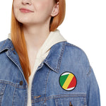Flag Village Congo Flag Embroidery Iron-On Patches