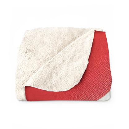 Flag Village Denmark Sporting Flag Sherpa Fleece Blanket DNK0009