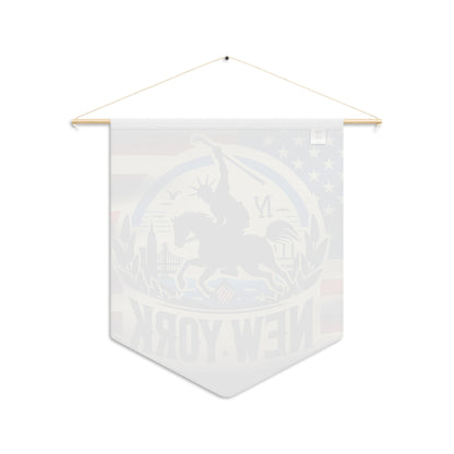 Flag Village New York State Flag Pennant Sporting Home Wall decoration NY0002