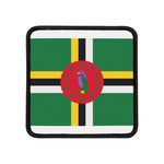 Flag Village Dominica Flag Embroidery Iron-On Patches