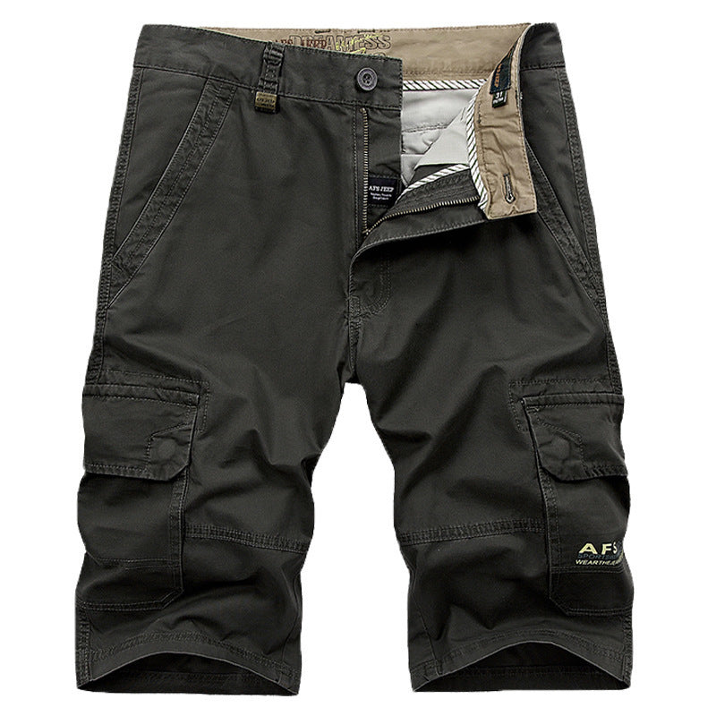 Flag Village Loose shorts thin overalls men