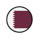 Flag Village Qatar Flag Embroidery Iron-On Patches
