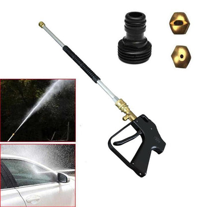 Flag Village Auto Tools High pressure water gun copper long water gun copper head car wash water gun copper pagoda garden home water gun