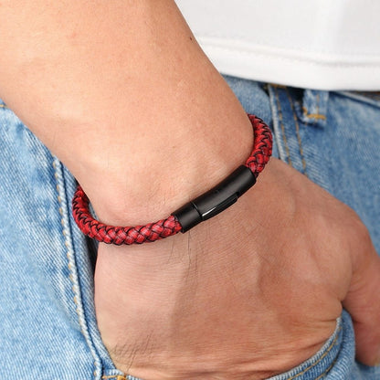Flag Village Men for women Bracelets Black Stainless Steel Jewelry Gifts